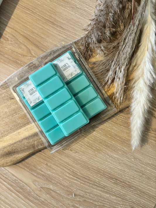 Fresh, highly scented, wax melt, snap bar