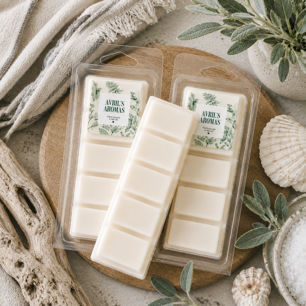 Wood sage & sea salt | Wax Melt