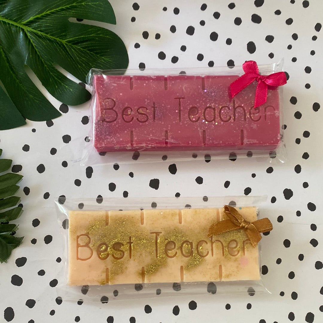 Best Teacher Wax Melt Snap Bar