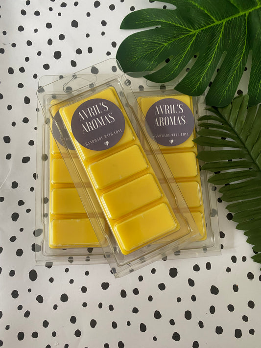 Sherbet Lemon, highly scented, wax melt, snap bar